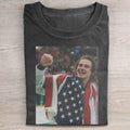 Maglietta USA per la medaglia d'oro olimpica di hockey
