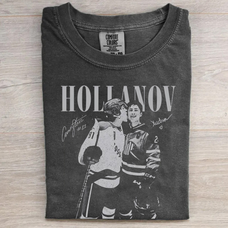 Comfort Colors Maglietta Funny Williams & Storrie Hockey