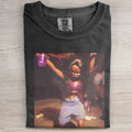 BARBIECORE BLACK DANCING T-SHIRT
