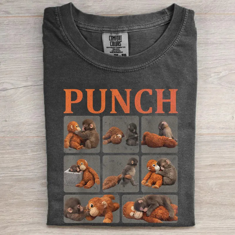 Punch Monkey Graphic T-shirt