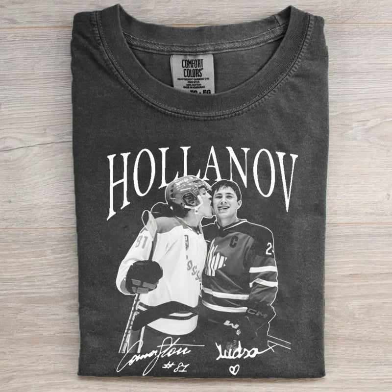 Comfort Colors Maglietta Funny Williams & Storrie Hockey