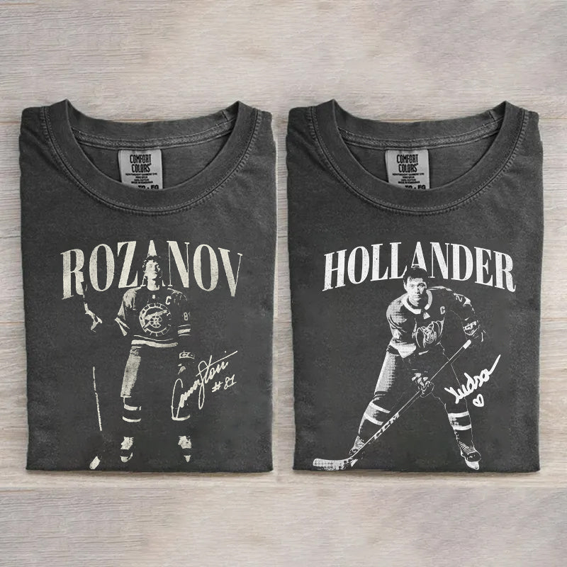 T-shirt Drôle Williams & Storrie Hockey Comfort Colors Comfort Colors