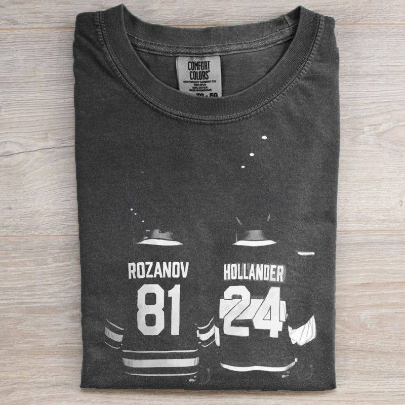 T-shirt Drôle Williams & Storrie Hockey Comfort Colors Comfort Colors