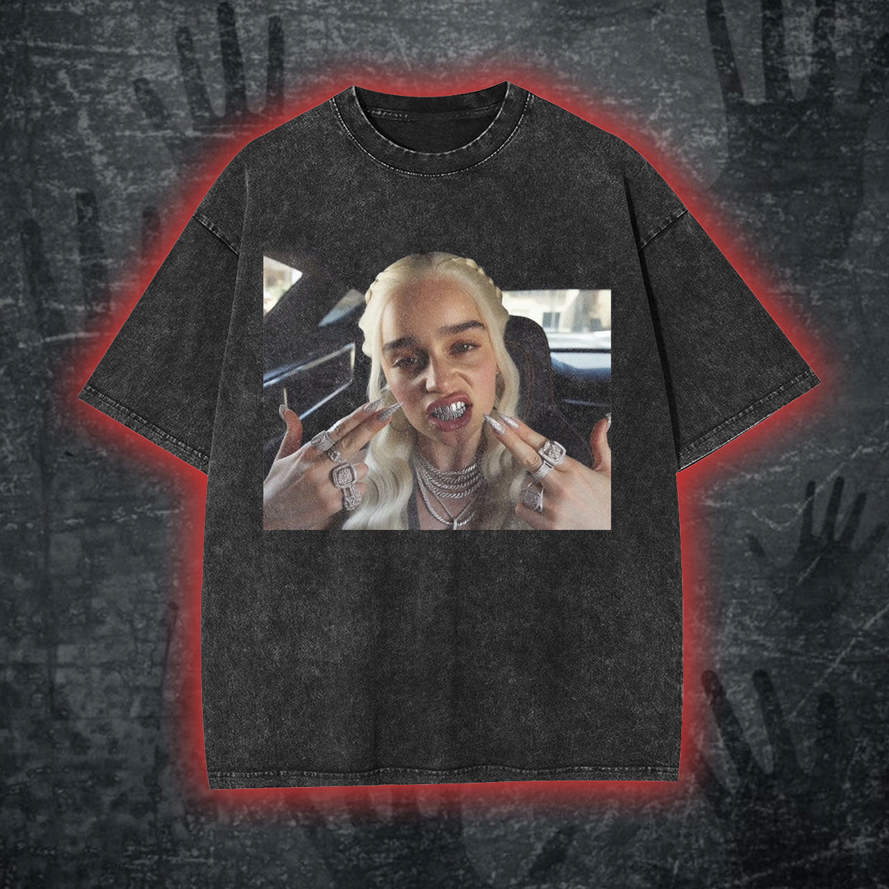 T-shirt/Sweatshirt/Hoodie Divertida com Gráfico Dragon Queen de GoT