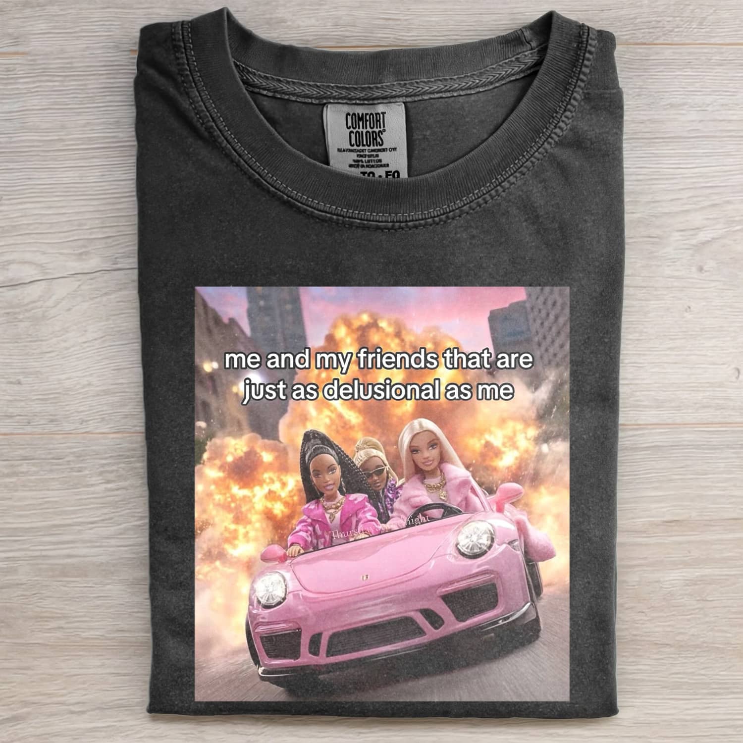 BARBIECORE MEME MOOD ICON TEE