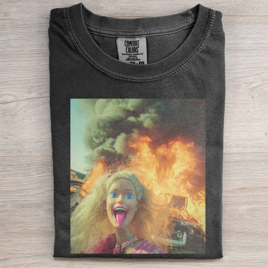 BARBIECORE MEME ICON TEE