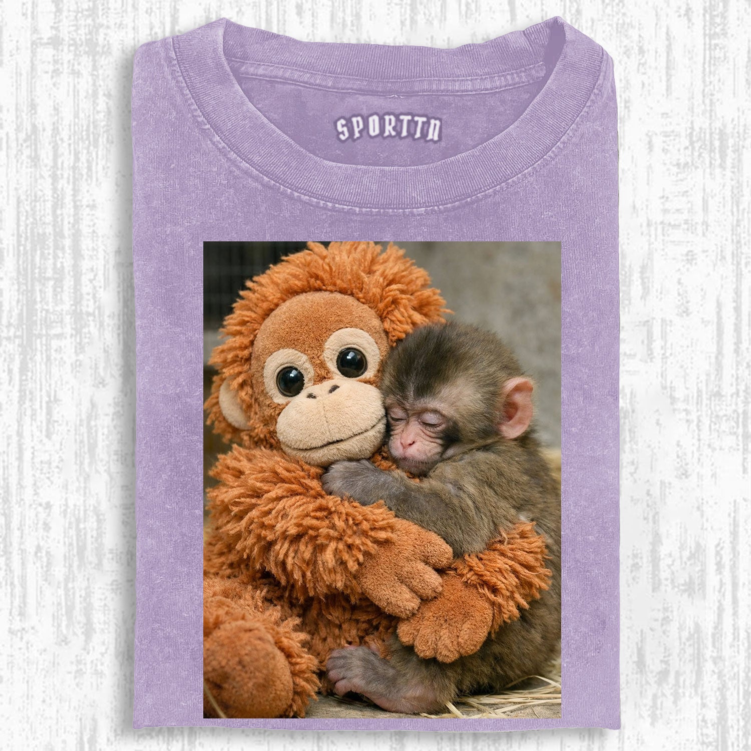 Punch-kun Monkey Meme Graphic Vintage T-shirt/Sweatshirt/Hoodie