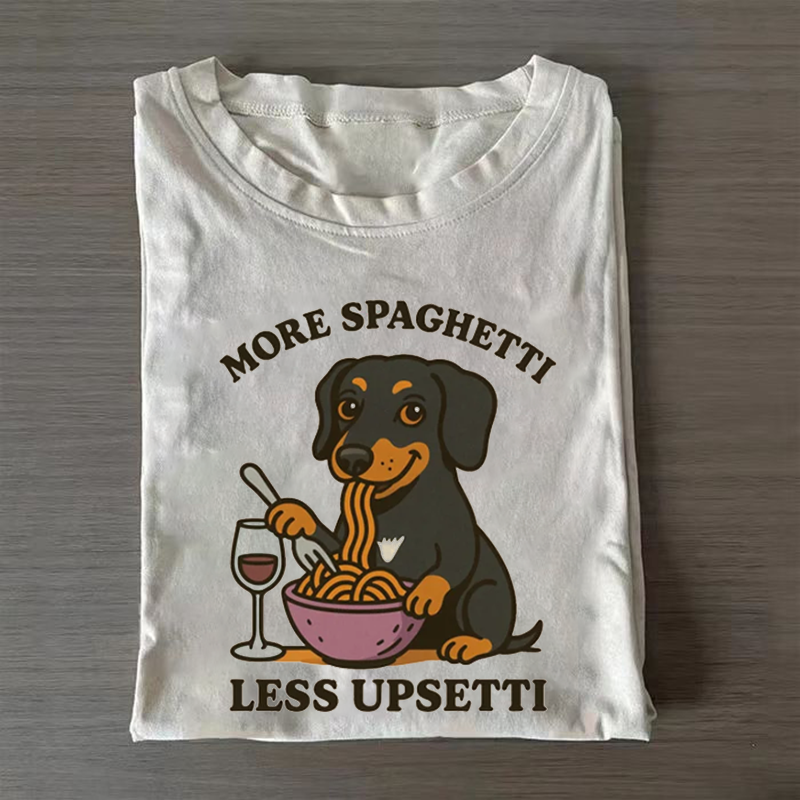 Dachshund Wieners More Spaghetti T-shirt