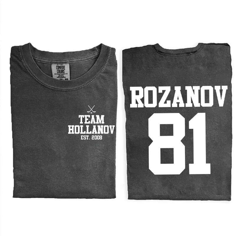 Comfort Colors Maglietta Funny Williams & Storrie Hockey