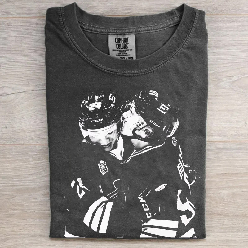 Comfort Colors Maglietta Funny Williams & Storrie Hockey