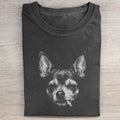Funny Smoking Chihuahua T-shirt