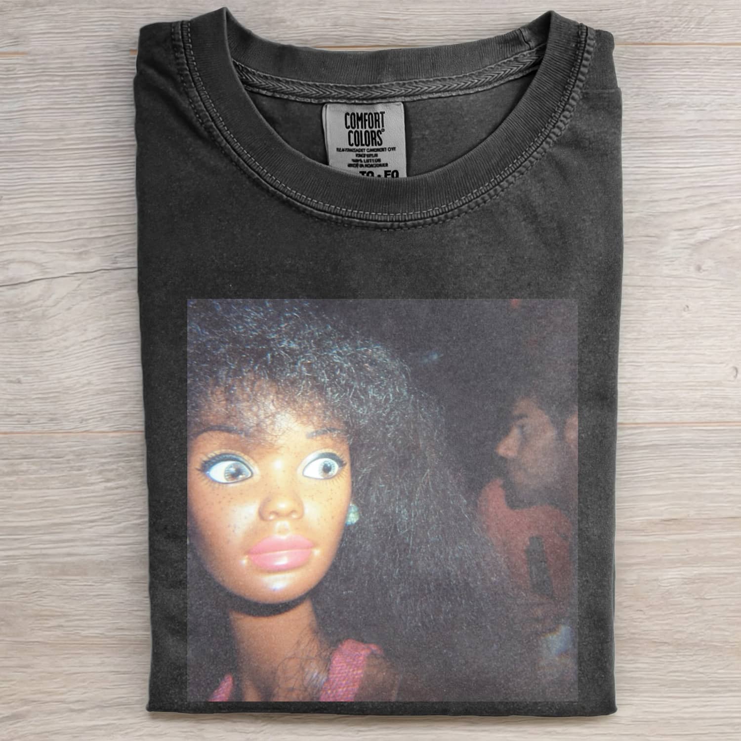 BARBIECORE BLACK FACE MEME POV T-SHIRT