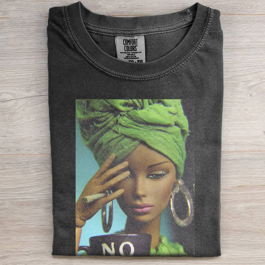 BARBIECORE BLACK RETRO SHIRT