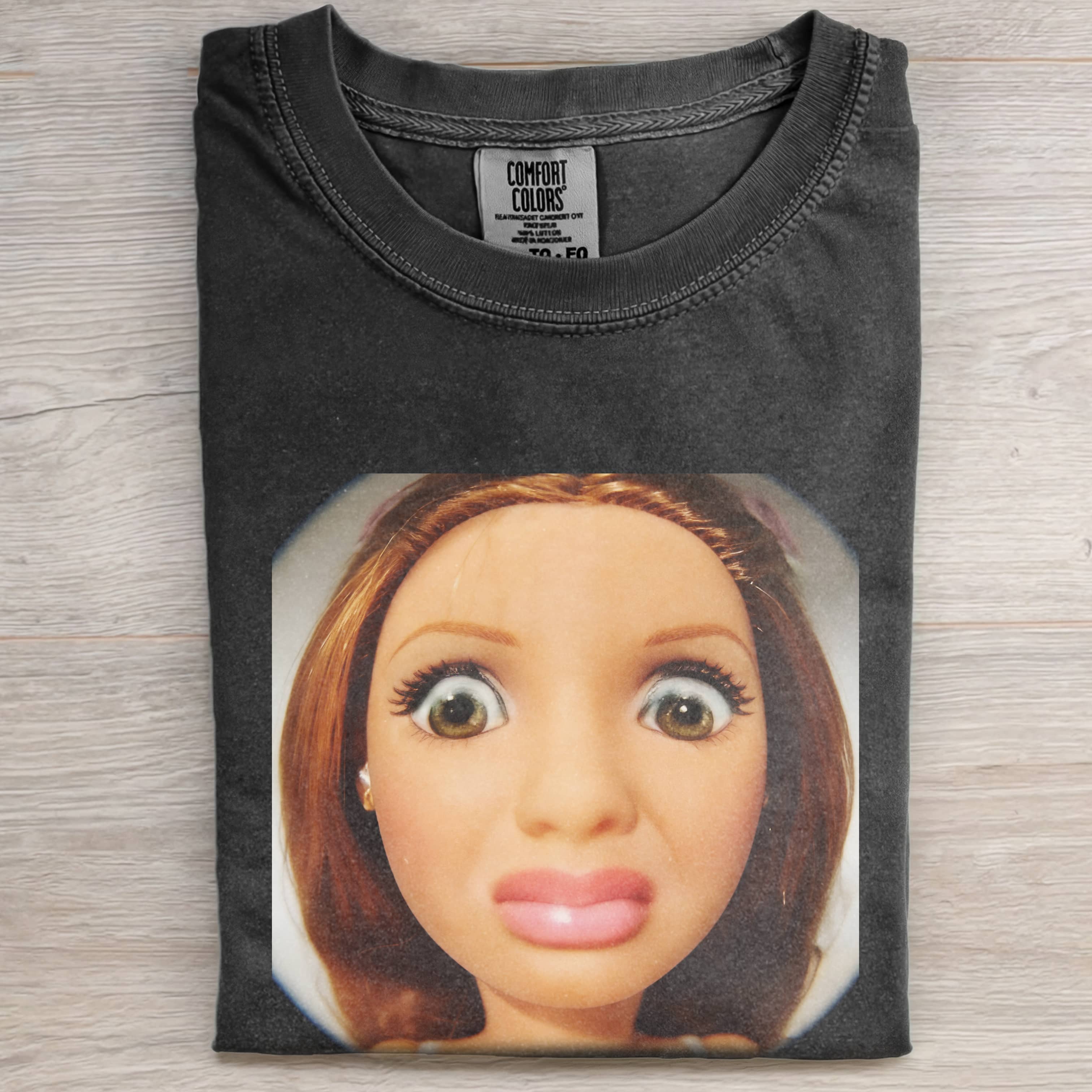BARBIECORE FISHEYE T-SHIRT
