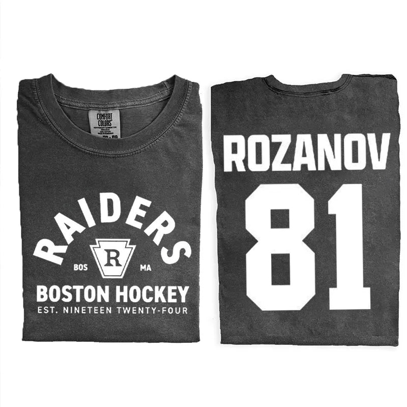 Comfort Colors Maglietta Funny Williams & Storrie Hockey