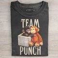 Punch-kun Monkey Meme Graphic T-shirt