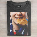 Jack Hughes USA Olympisch Goud Medaille Hockey T-shirt