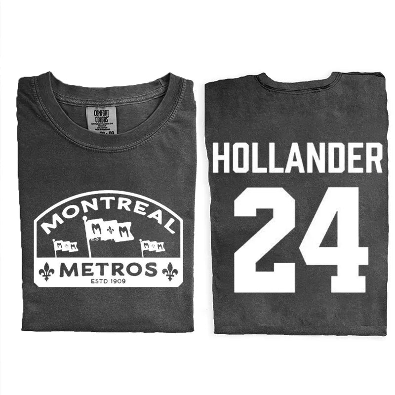 T-shirt Drôle Williams & Storrie Hockey Comfort Colors Comfort Colors