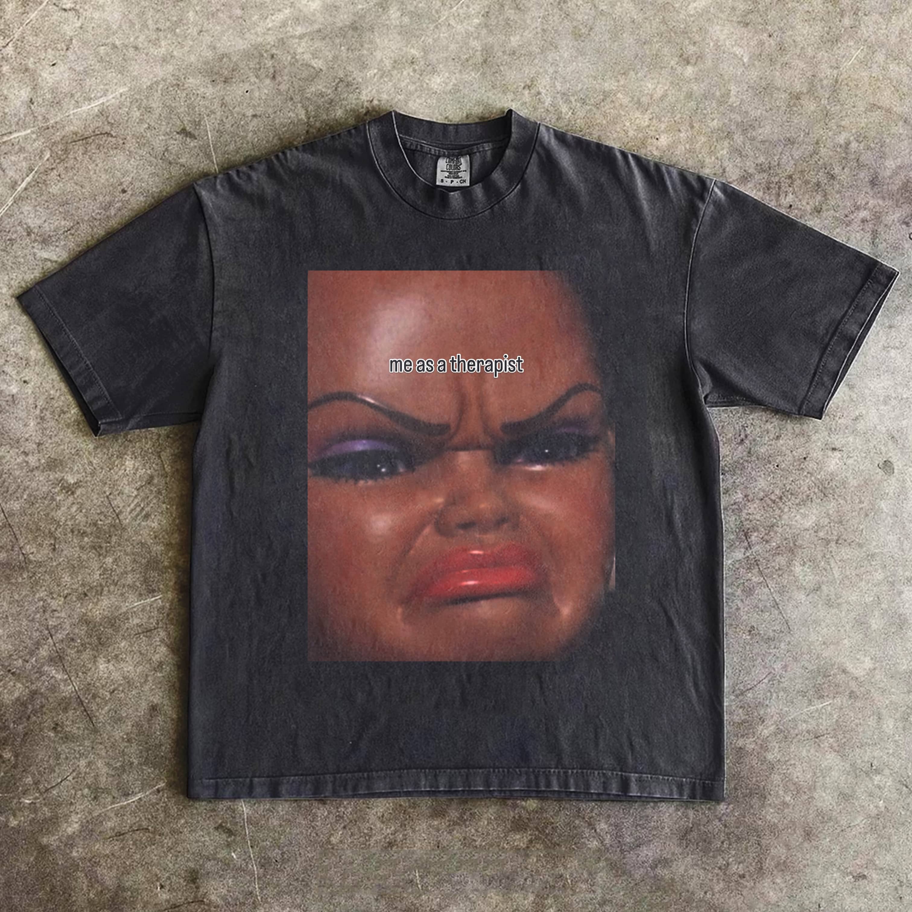 CRYING BARBIECORE SHORT-SLEEVED T-SHIRT