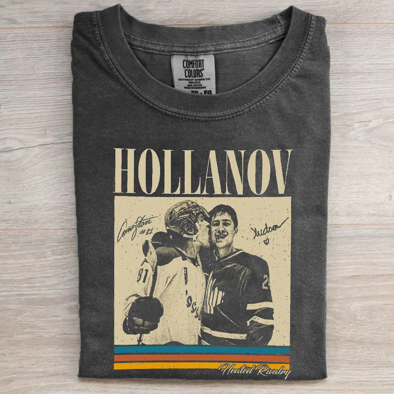 Comfort Colors Maglietta Funny Williams & Storrie Hockey