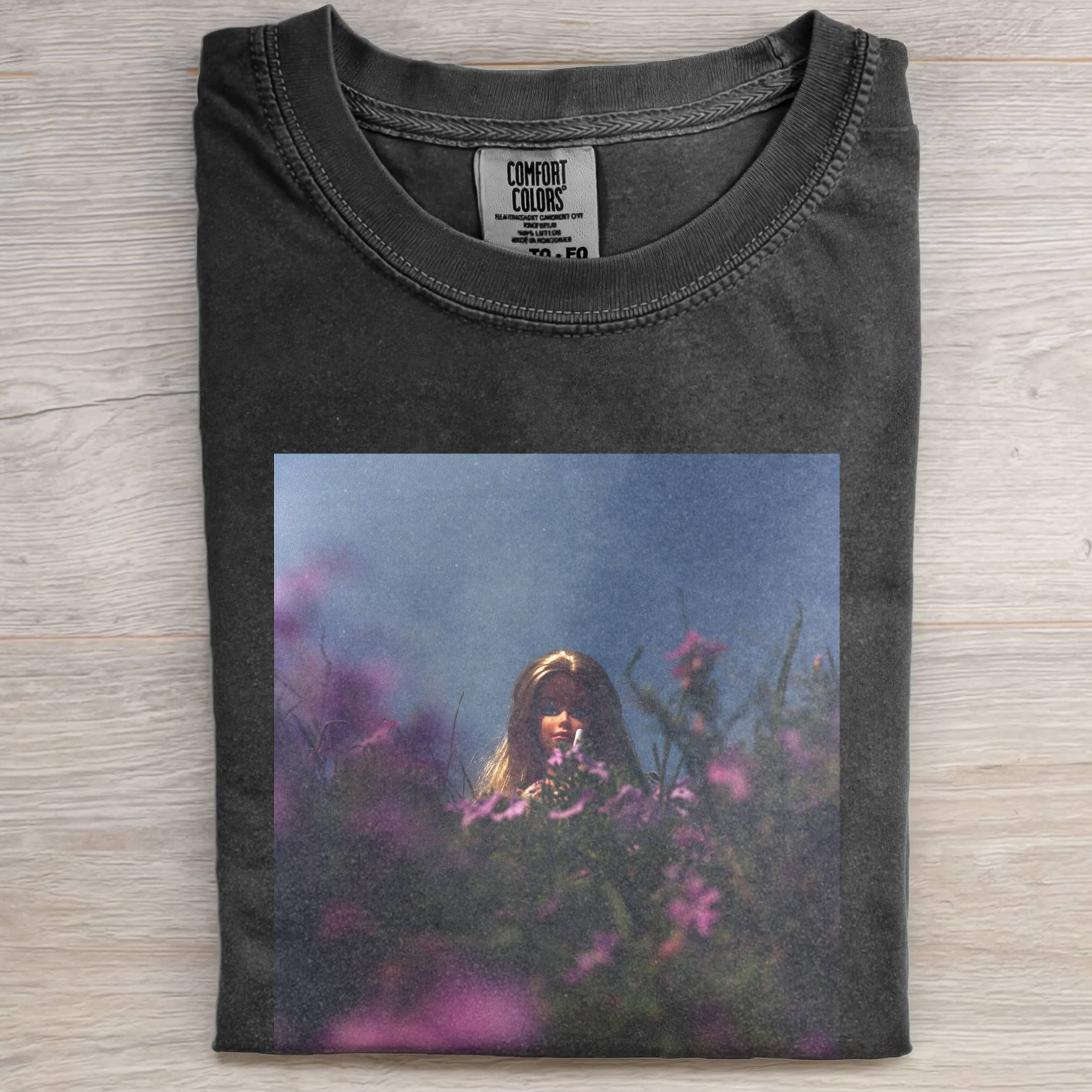 BARBIECORE FLORAL RETRO TEE