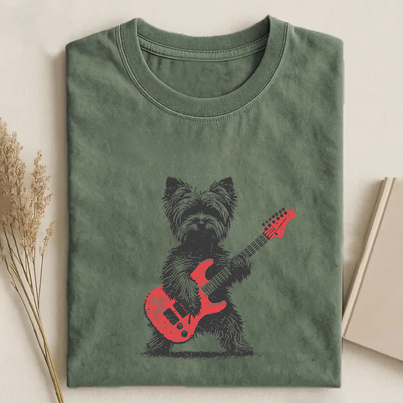 Vintage Yorkie Rock T-shirt